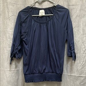 New York & Company Women's Navy Top